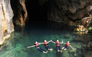 dark cave - dark cave tour - swimming
