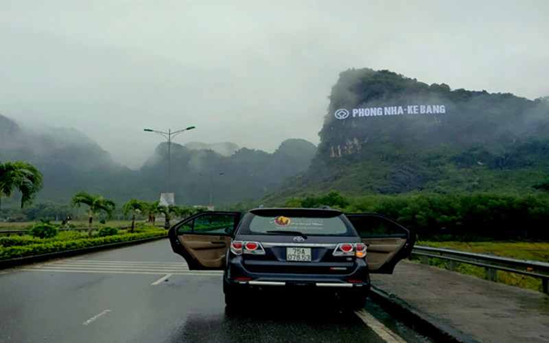 Dong Hoi to Phong Nha by private car